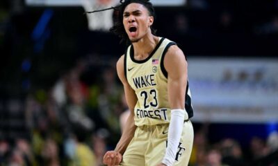 Wake Forest Basketball Player Hunter Sallis