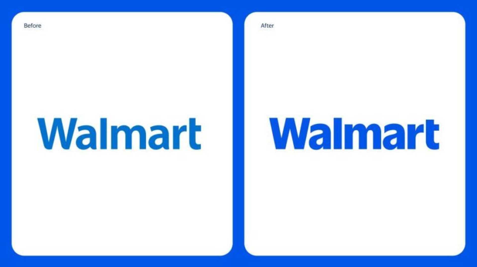 Walmart New Logo 2025 Comparison