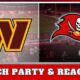 Washington Commanders Vs Tampa Bay Buccaneers 2025