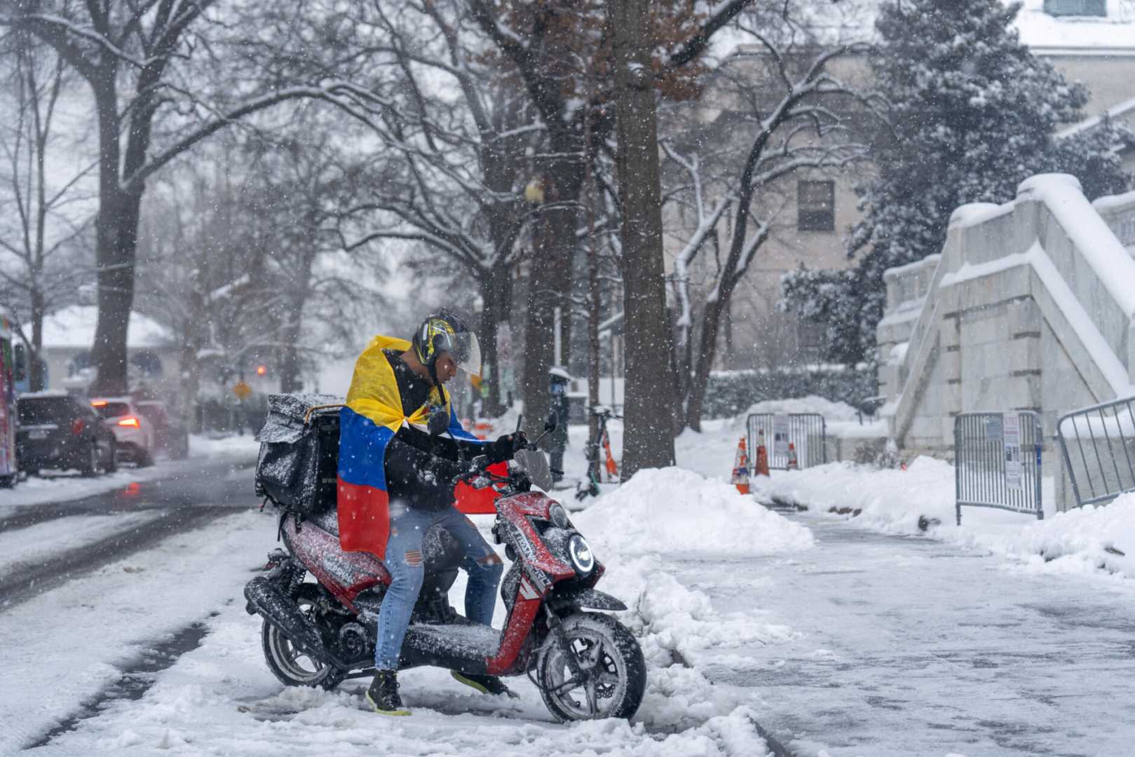 Washington Dc Snowstorm 2025 Icy Roads