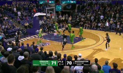 Washington Huskies Vs Oregon Ducks Basketball Game