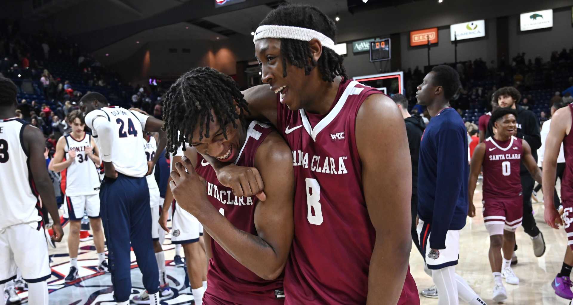 Washington State Vs Santa Clara Basketball Game