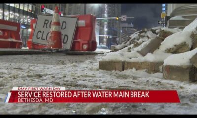 Water Main Breaks In Maryland Winter