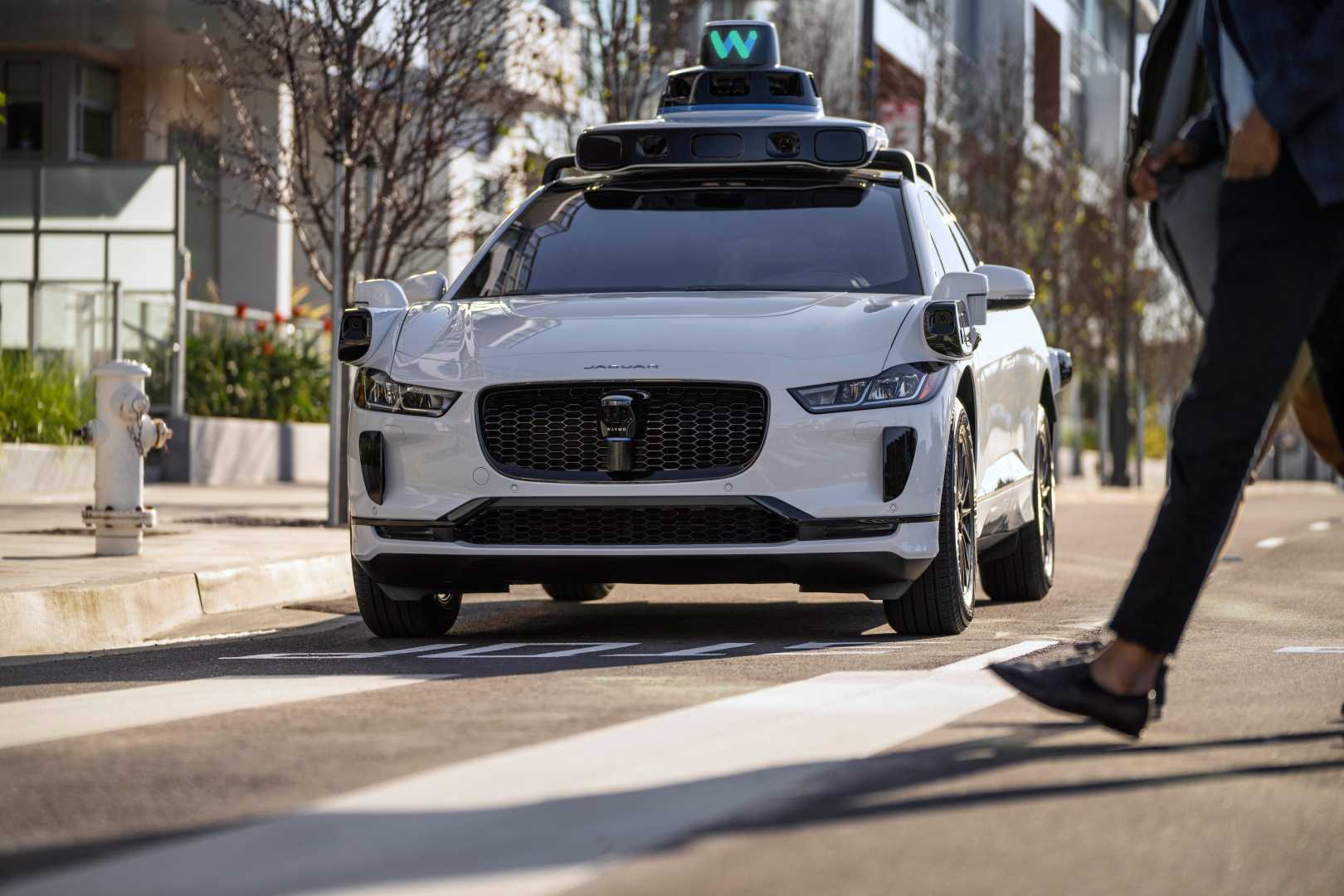 Waymo Autonomous Vehicle Las Vegas Strip