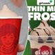 Wendy's Thin Mint Frosty Promotional Image