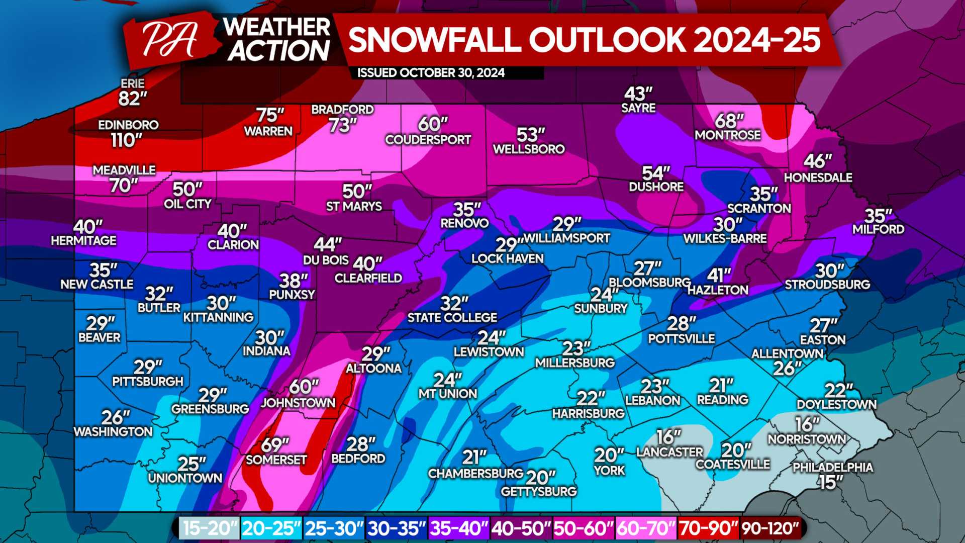 Western Pennsylvania Winter Storm 2025