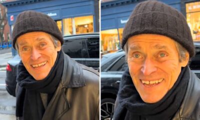 Willem Dafoe Nyc Street Tiktok Video