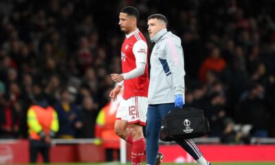 William Saliba Arsenal Injury Premier League