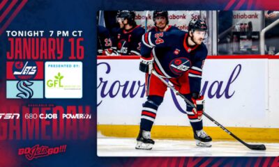 Winnipeg Jets Vs Seattle Kraken Hockey Game