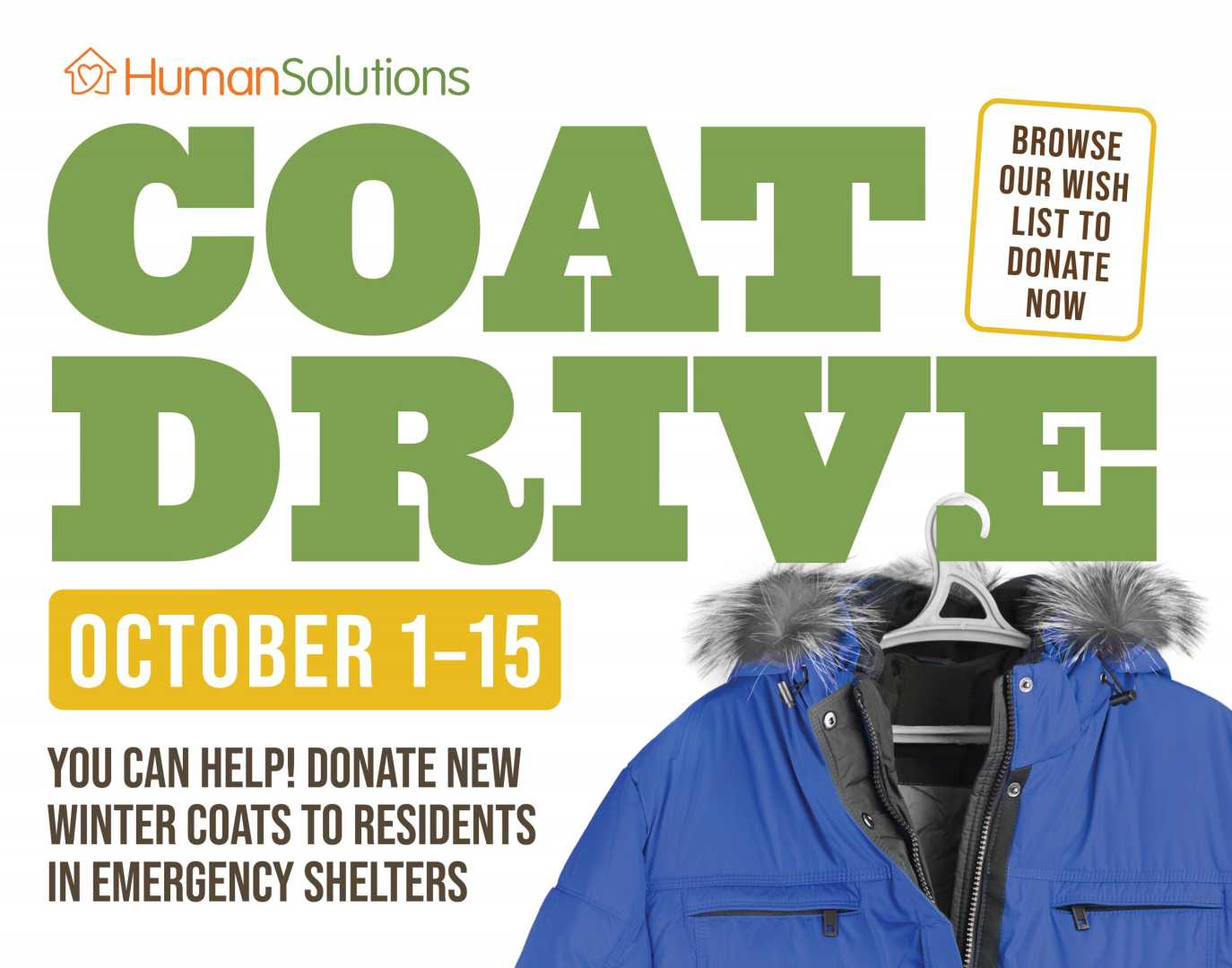 Winter Coat Donation Drive For Homeless