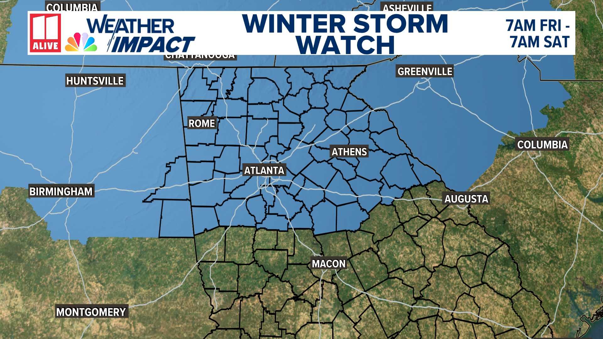 Winter Storm Atlanta Georgia School Closures