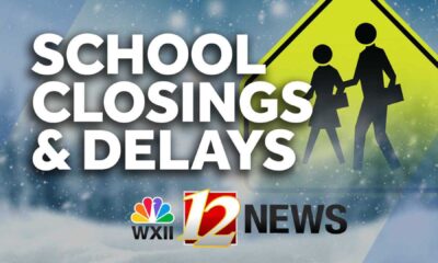 Winter Storm School Closings North Carolina Virginia