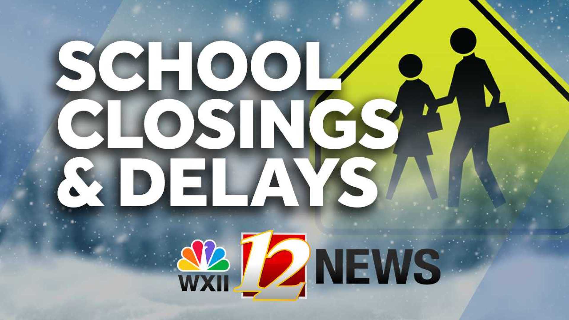 Winter Storm School Closings North Carolina Virginia