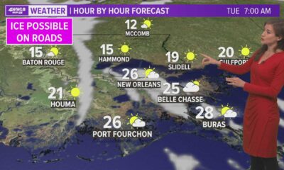 Winter Storm Southeast Louisiana Snow Forecast