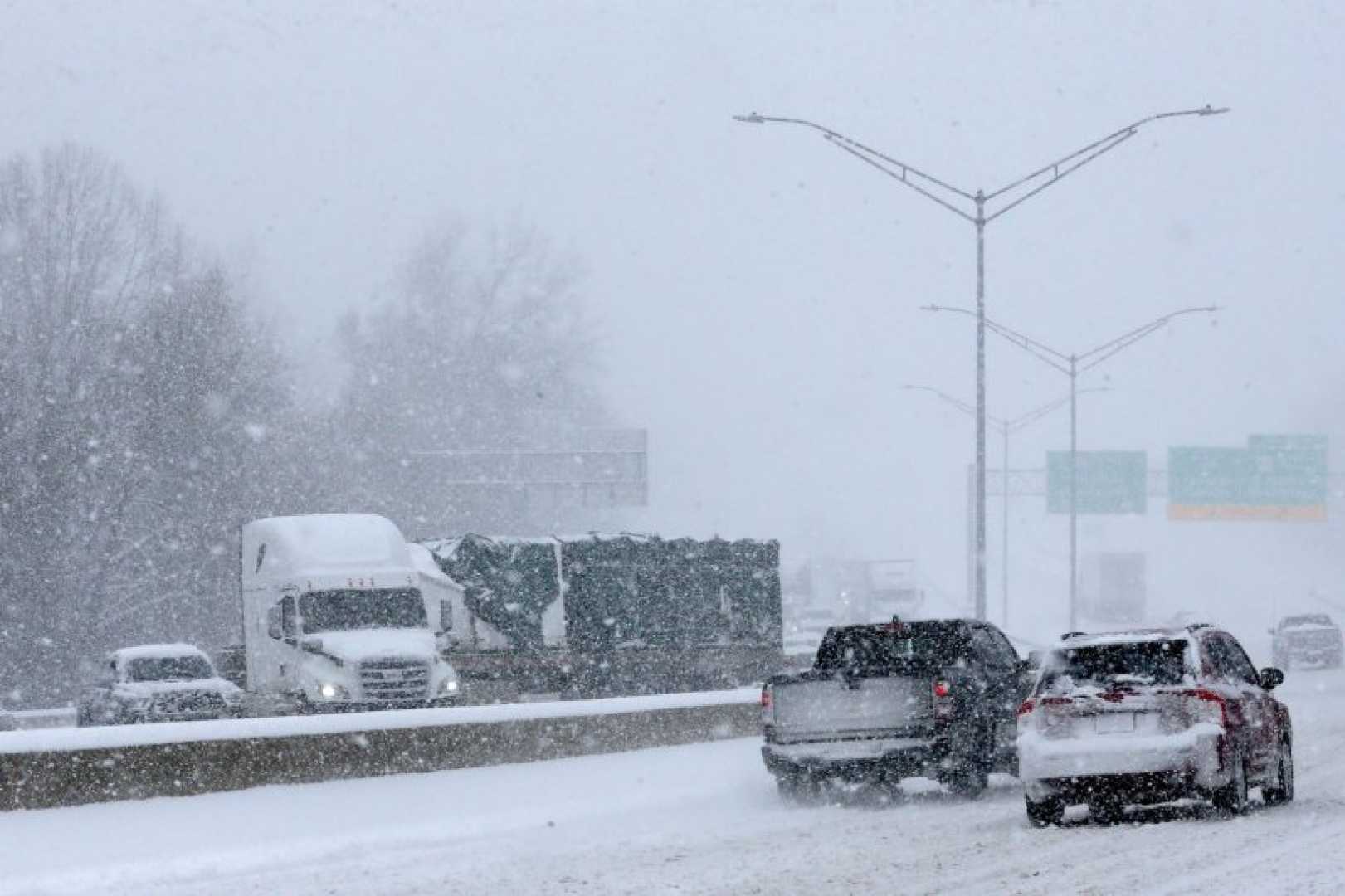 Winter Storm Texas Tennessee Freezing Rain Snow