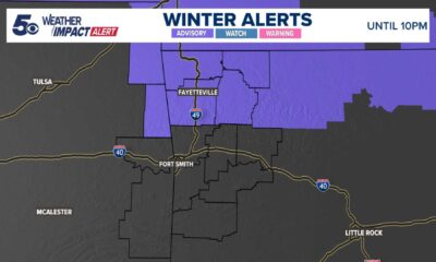 Winter Weather Advisory Arkansas Oklahoma Snow