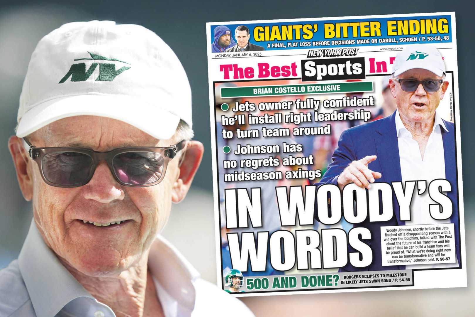 Woody Johnson Jets Owner 2025 Interview