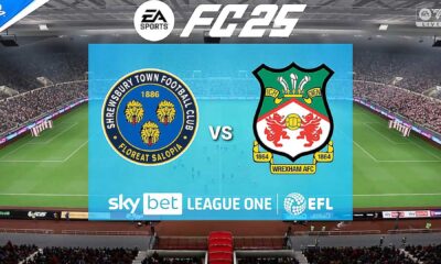 Wrexham Vs Shrewsbury Town League One Match 2025