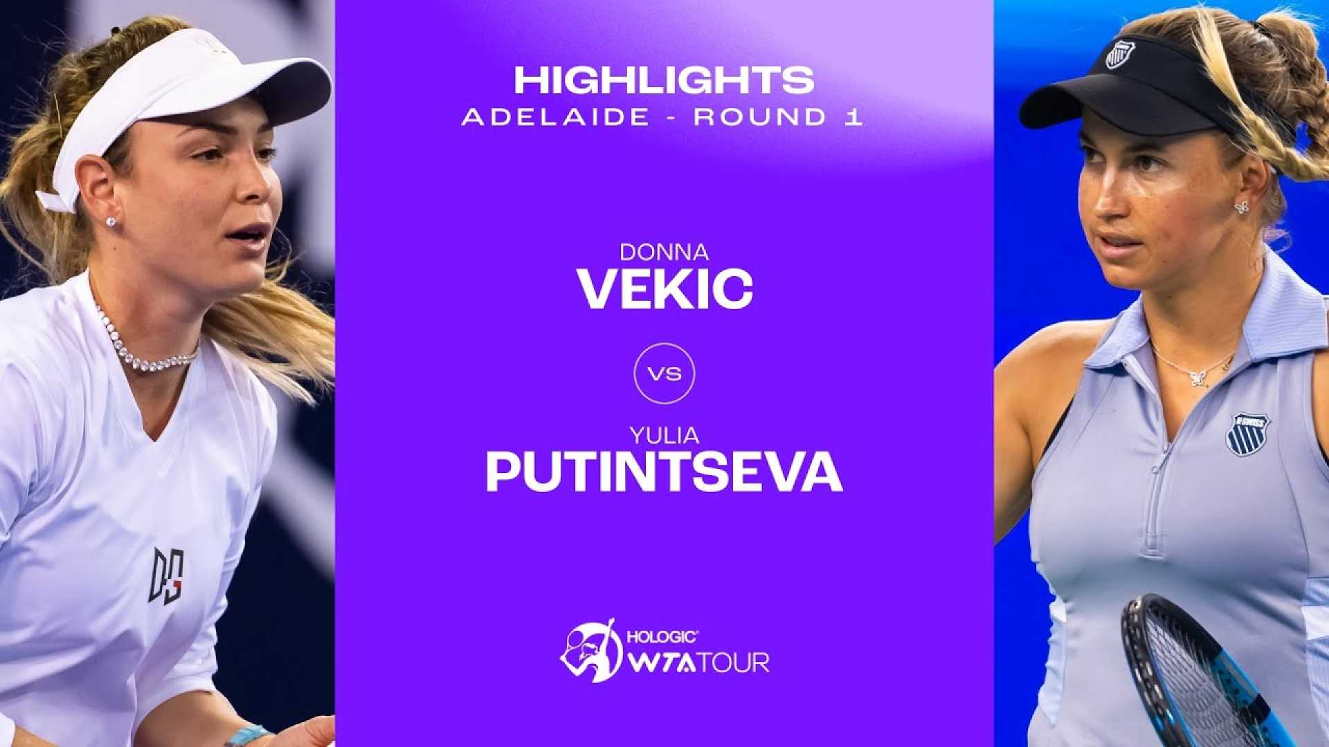 Wta Adelaide International 2025 Tennis Match