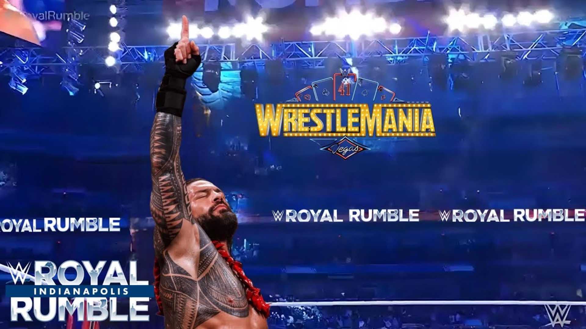 Wwe Royal Rumble 2025 Roman Reigns The Rock