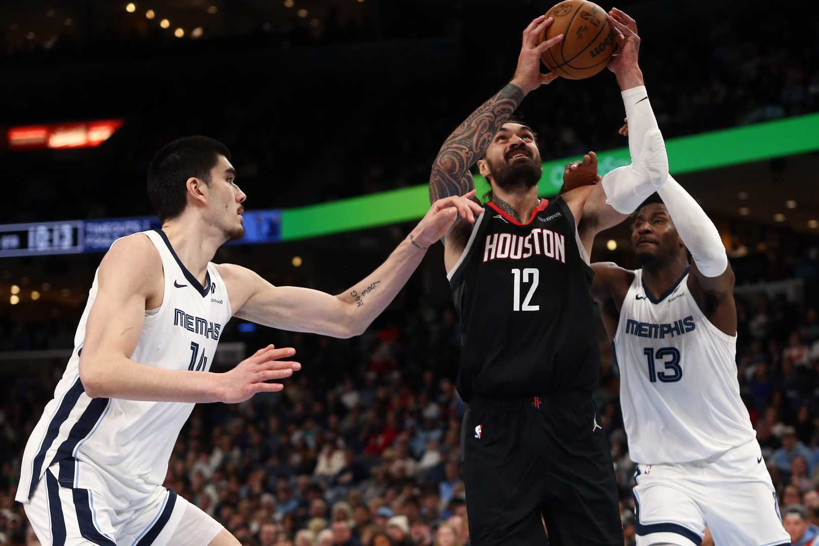 Zach Edey Steven Adams Nba Game