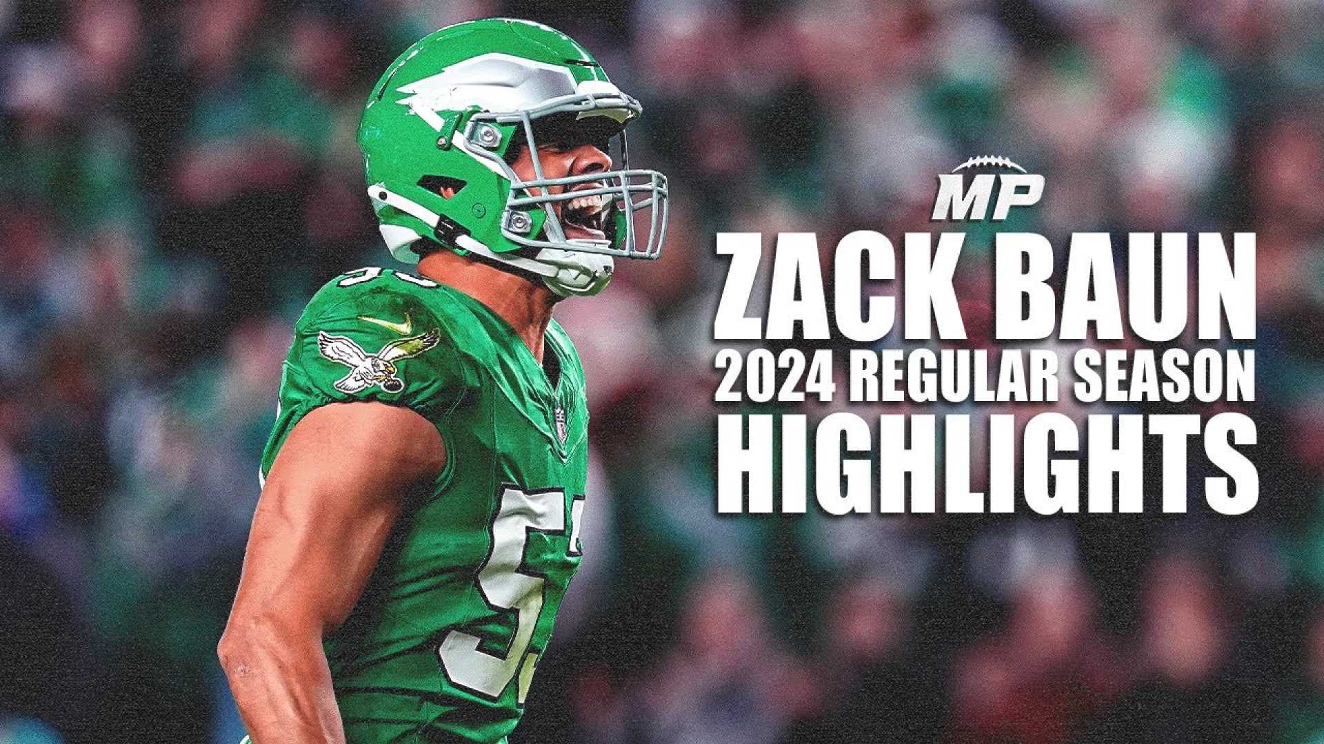 Zack Baun Philadelphia Eagles 2024 Highlights