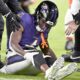 Zay Flowers Knee Injury Ravens Wild Card Game