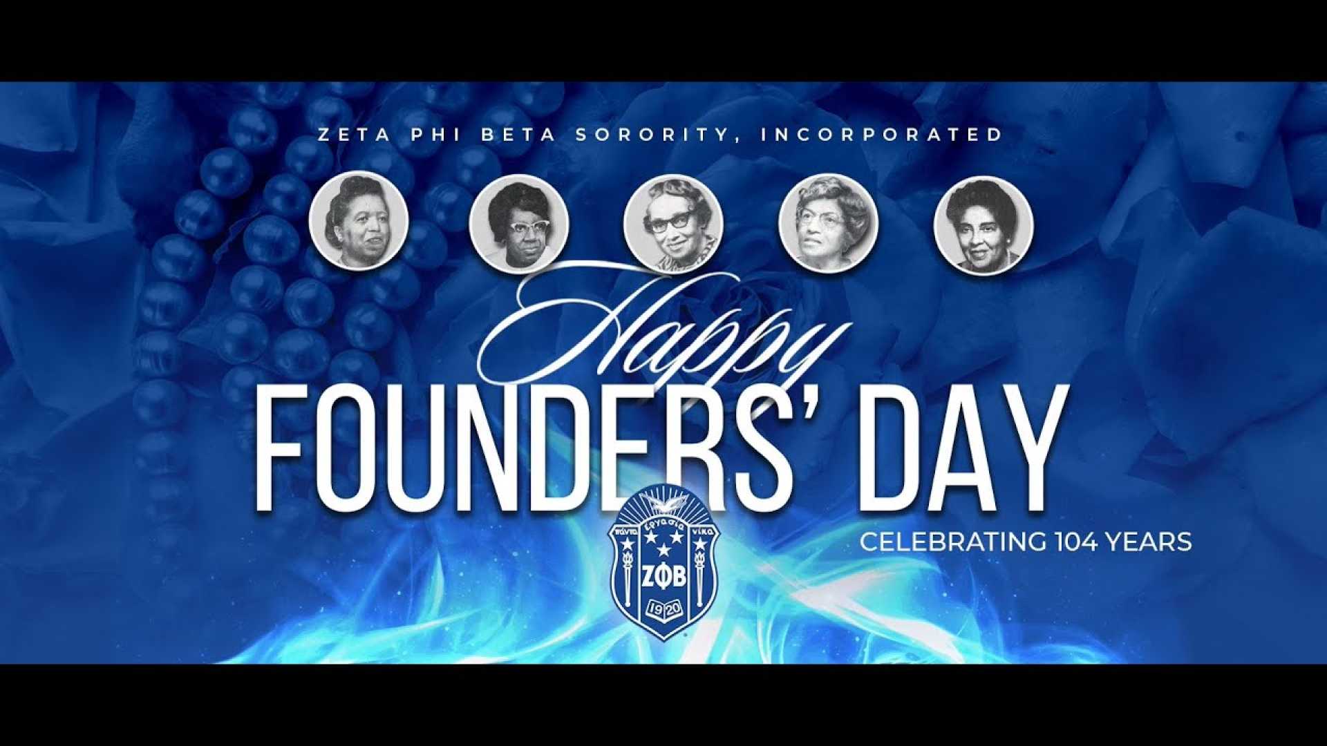 Zeta Phi Beta Sorority Founders Day Celebration