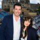 Zooey Deschanel Jonathan Scott Engagement Edinburgh Castle