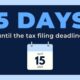 2024 Tax Filing Deadline, Tax Return