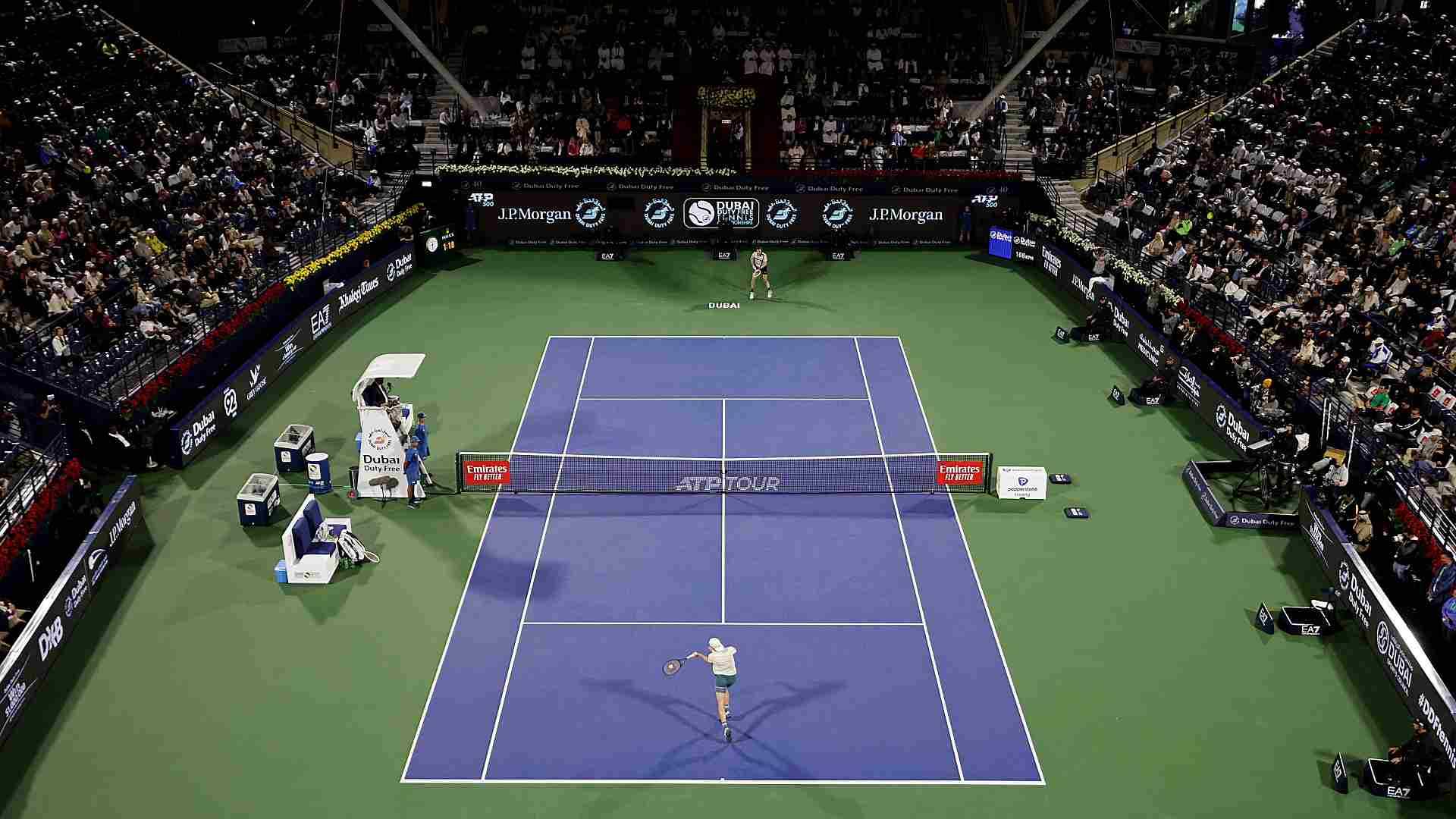 2025 Atp Dubai Tennis Championships Aerial View