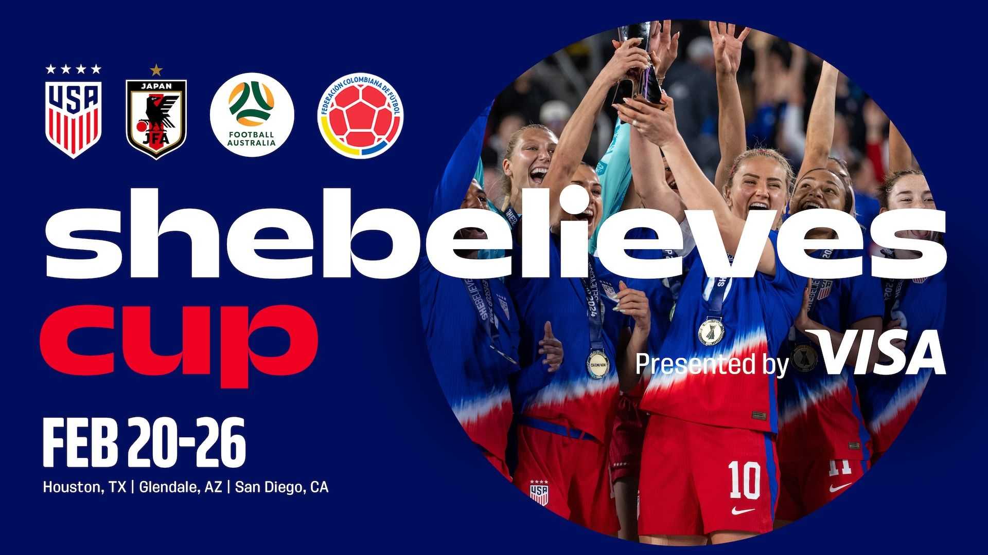 2025 Shebelieves Cup Logo