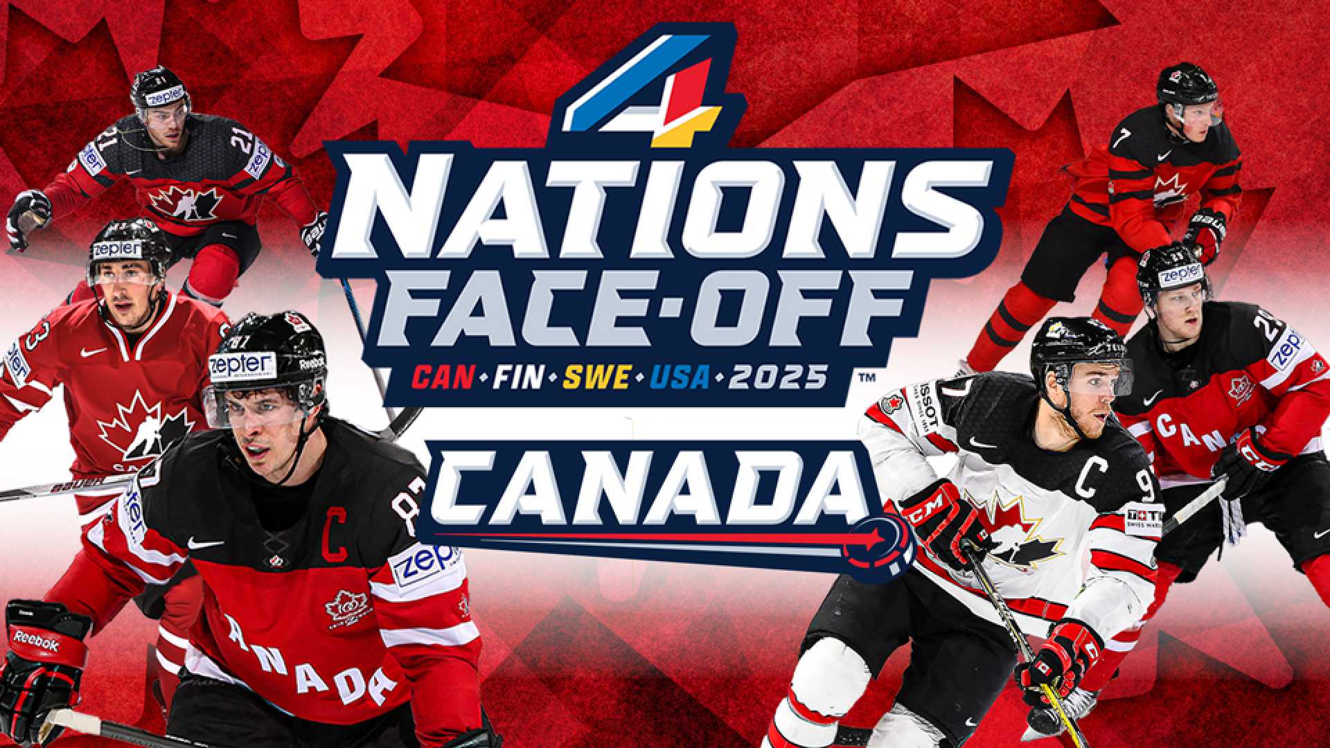 4 Nations Face Off Hockey Tournament Teams Players 2025