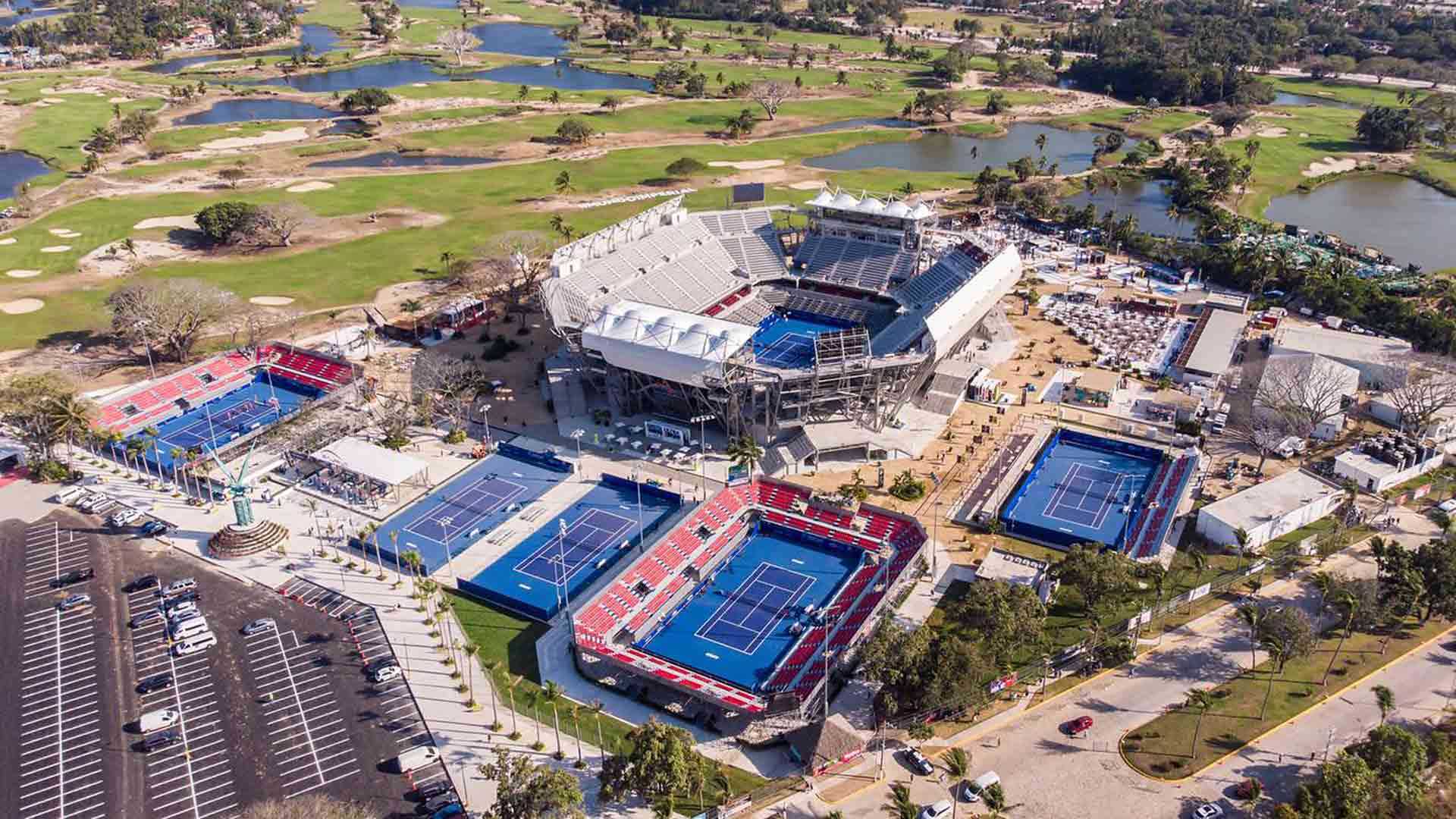 Acapulco Atp 500 Tennis Tournament Action