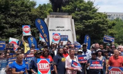 Afge Union Members Rallying In Washington