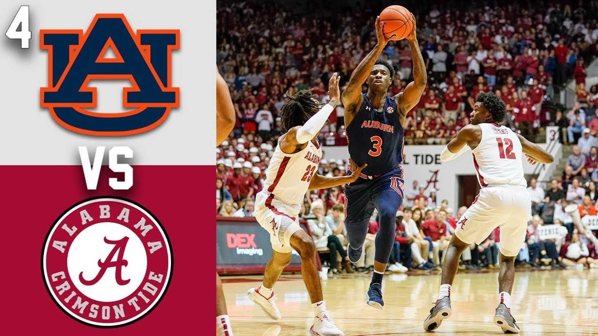 Alabama Vs Auburn Basketball Game