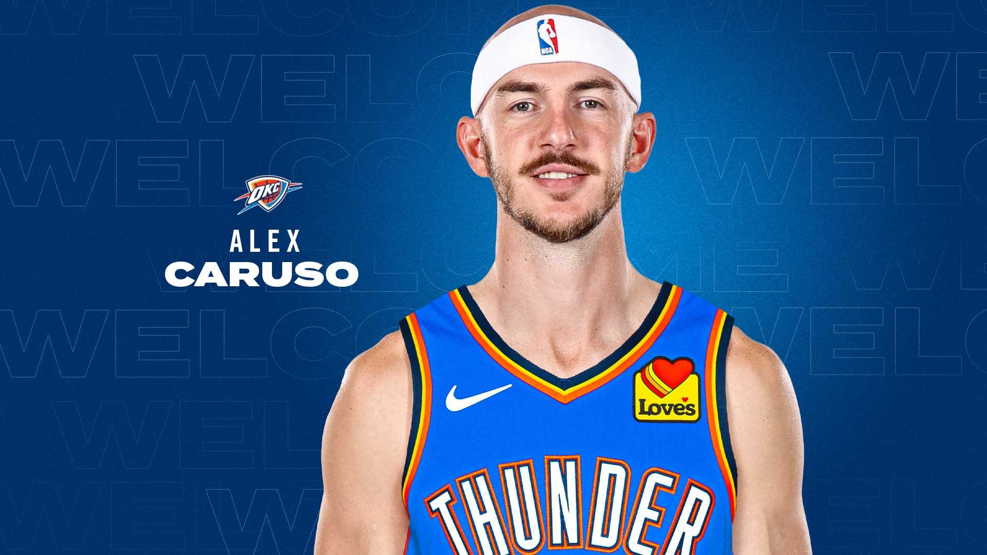 Alex Caruso Oklahoma City Thunder Basketball Game