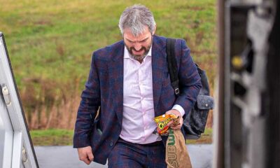 Alex Ovechkin Boarding Plane With Subway Sandwich