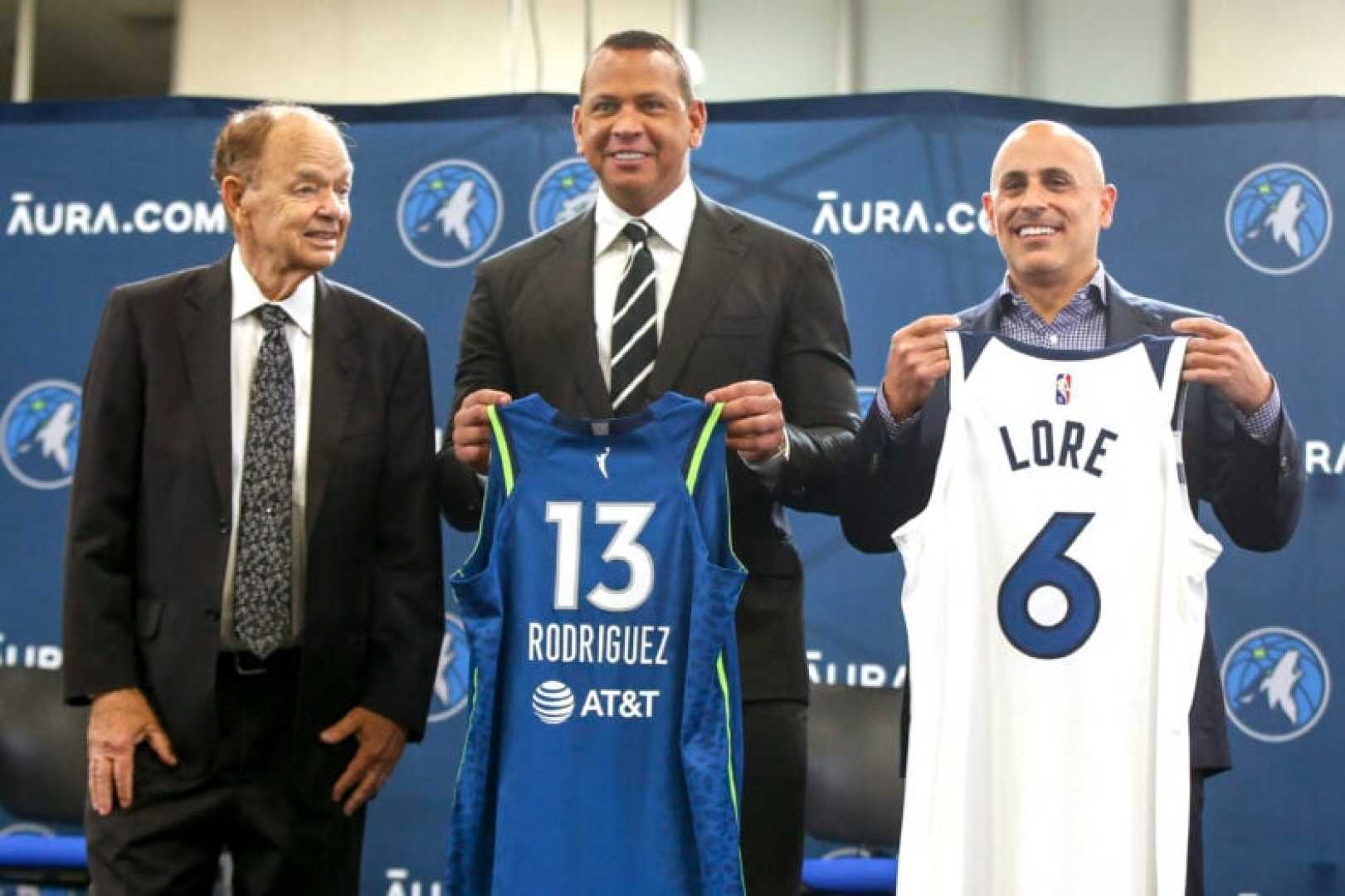 Alex Rodriguez, Marc Lore Ownership Minnesota Timberwolves