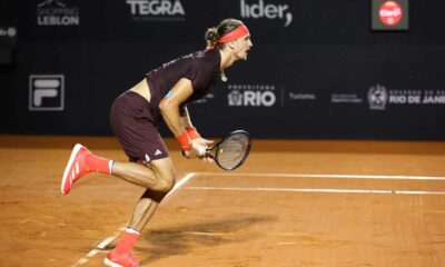 Alexander Zverev Rio Open Tennis Match Action