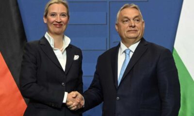 Alice Weidel Press Conference Hungary