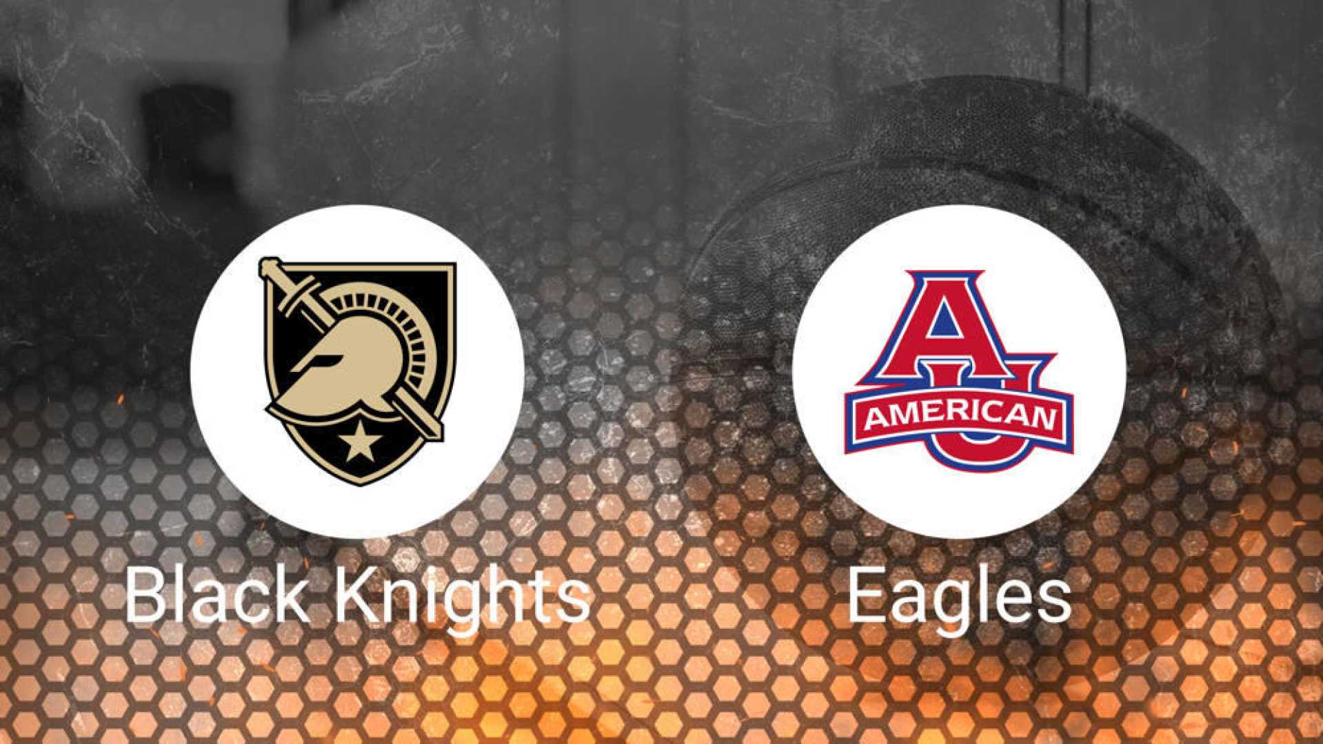 American Eagles Vs Army Black Knights College Basketball