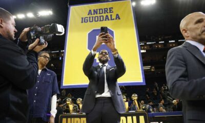 Andre Iguodala Jersey Retirement Ceremony