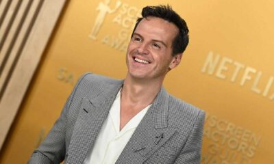 Andrew Scott Sag Awards 2025 Red Carpet Kidney Stone