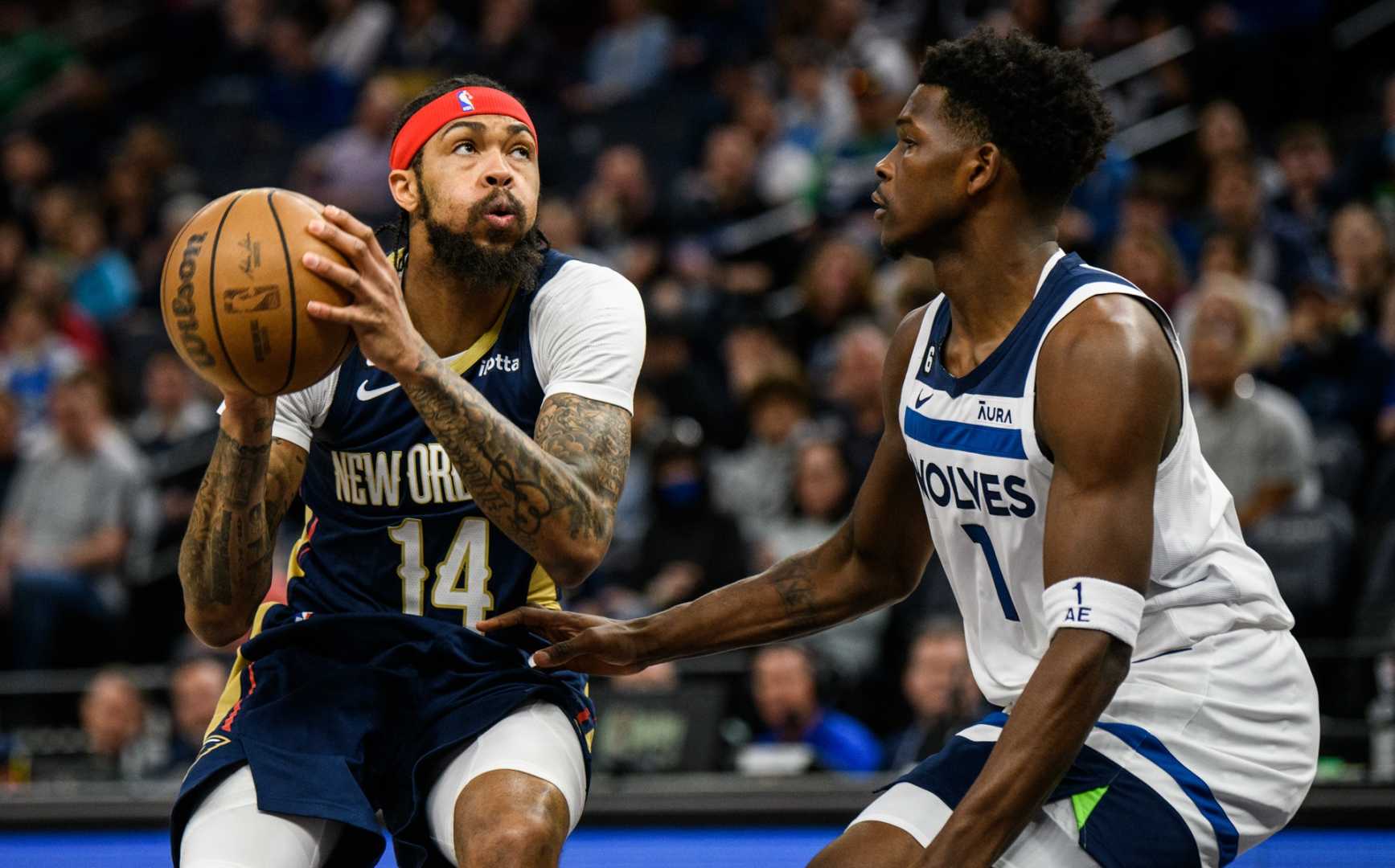 Anthony Edwards Minnesota Timberwolves Game Action