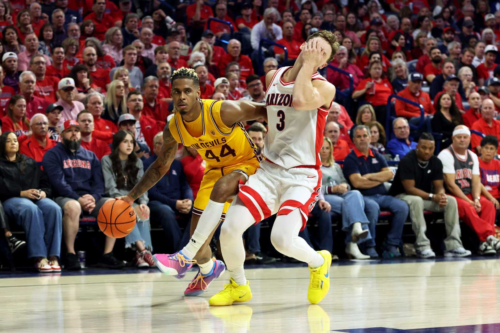 Arizona State Vs Arizona Basketball Game