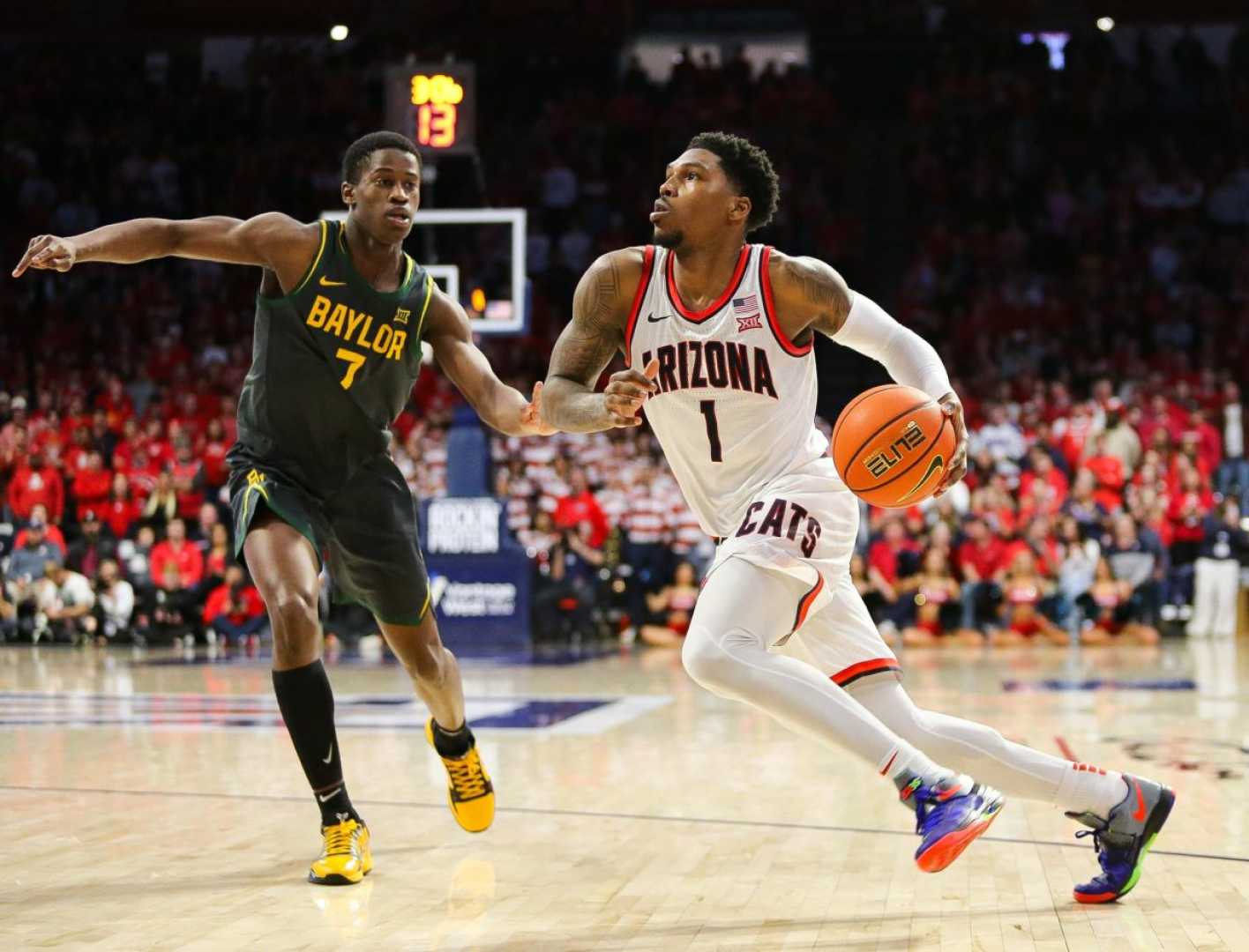 Arizona Wildcats Vs Baylor Bears College Basketball