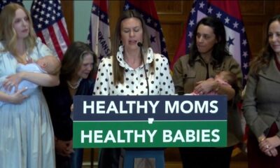 Arkansas Governor Sarah Huckabee Sanders Announces Healthy Moms Healthy Babies Act