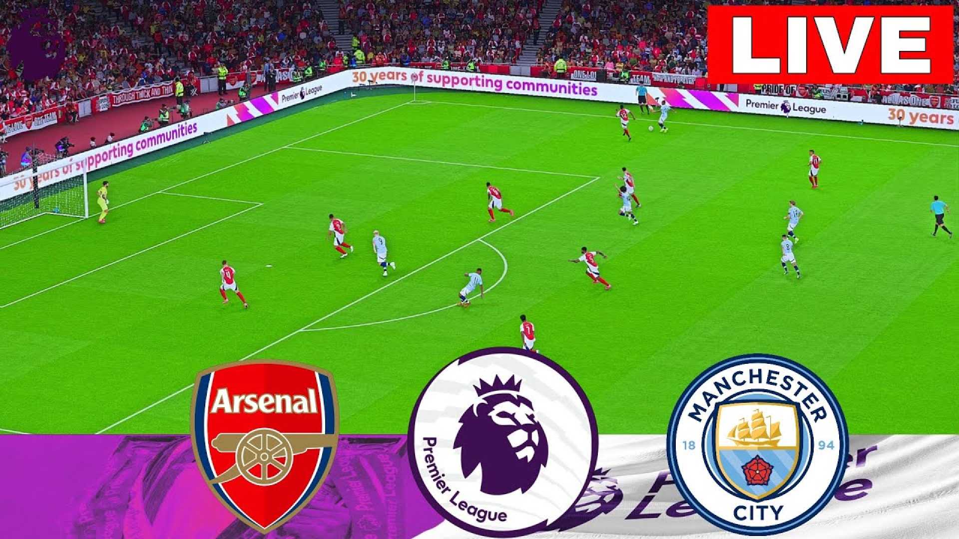 Arsenal Vs Manchester City 2025 Match