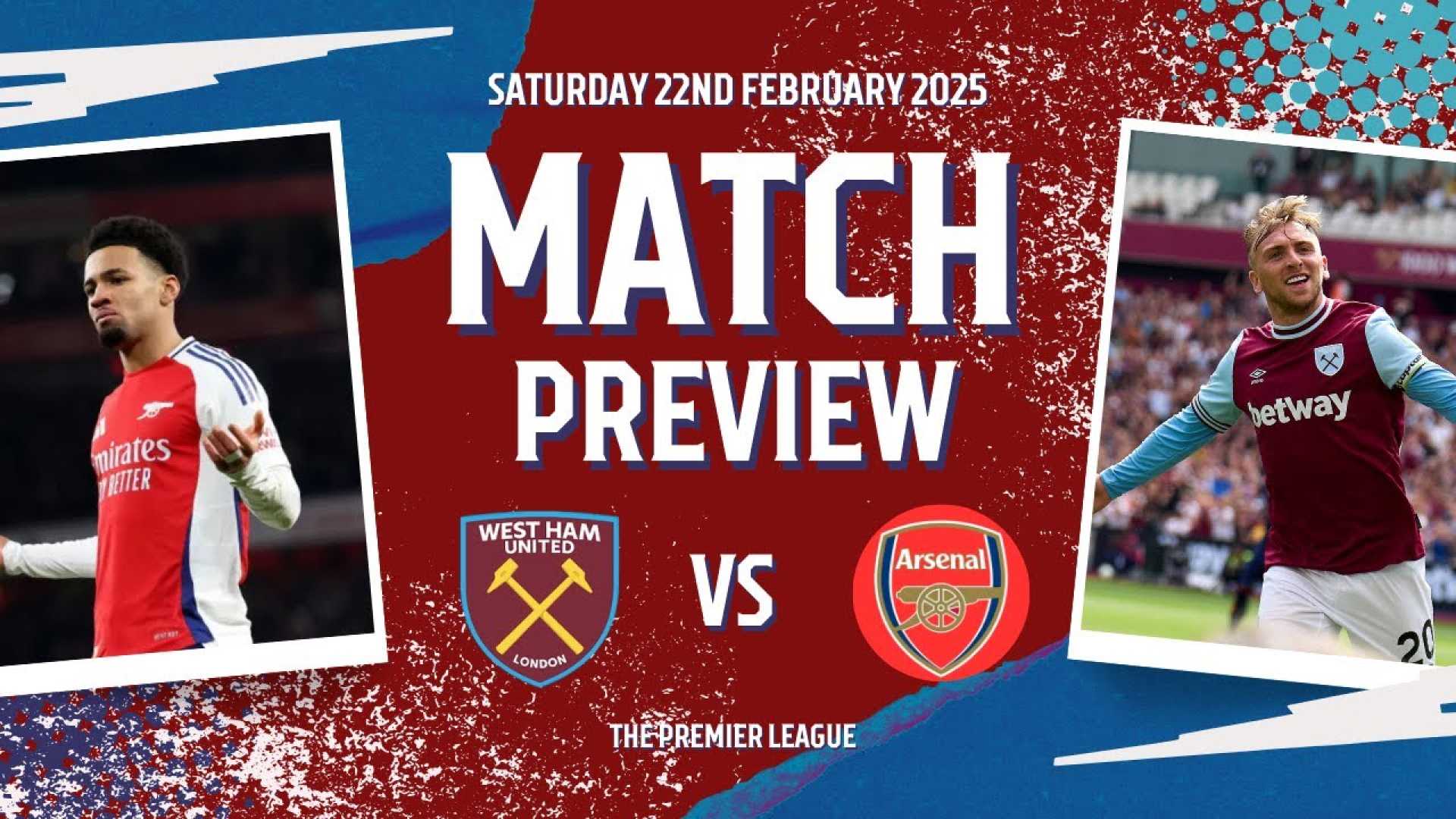 Arsenal Vs West Ham February 2025 Match